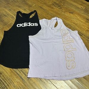 2 Adidas Workout Tanks